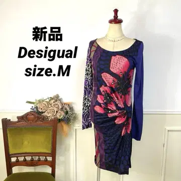 새상품 desainual 우아한 원피스