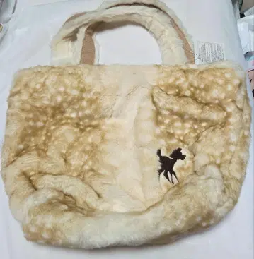 디즈니 인조 모피 백 밤비 대