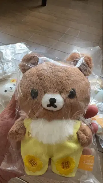 고흐 전 리락쿠마 [차이로이코구마] 매달린 봉제 인형
