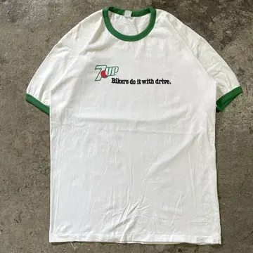 80년대 90년대 7UP 링거 티셔츠 빈티지 빈티지