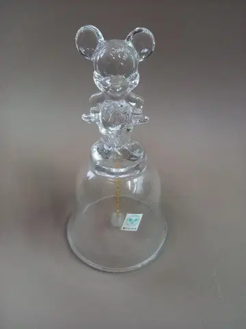 미키마우스 크리스탈 벨과 키링 손거울 묶음 판매~