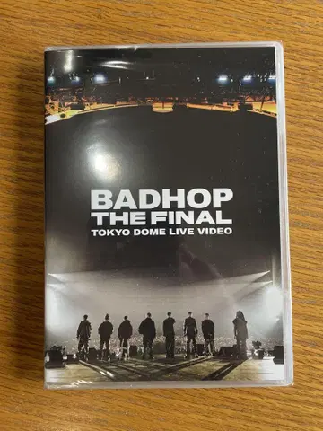 BADHOP THE FINAL TOKYO DOME LIVE DVD