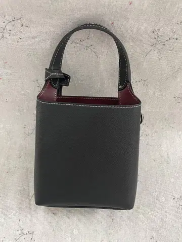 블랙 토트백 16cm
