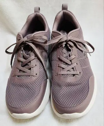 Skechers Memory Foam 퍼플 스니커즈 24cm