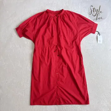 style sea 스타일 씨 원피스 겉옷 빨간색