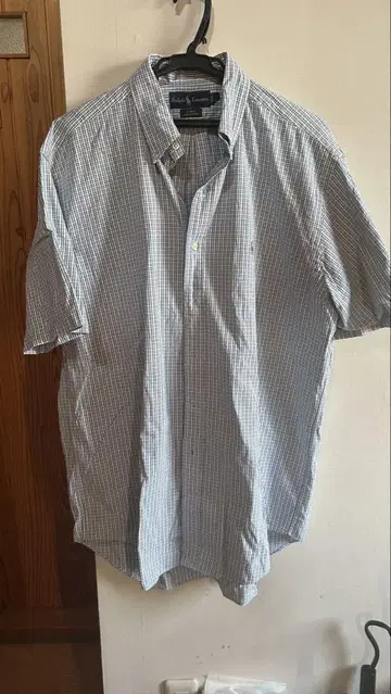Ralph Lauren Blake 반팔 셔츠 체크 무늬