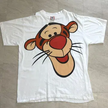 90's Big Tigger Tshirt 디즈니 티거 빅 사이즈