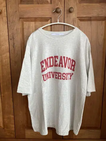 ENDAVOR UNIVERSITY 그레이 티셔츠