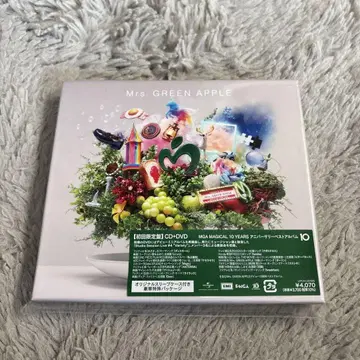 Mrs. GREEN APPLE 10 초회 한정판 CD+DVD 새상품