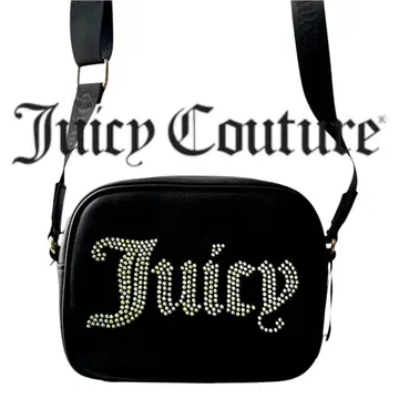 Juicy Couture 숄더백 큐빅 블랙
