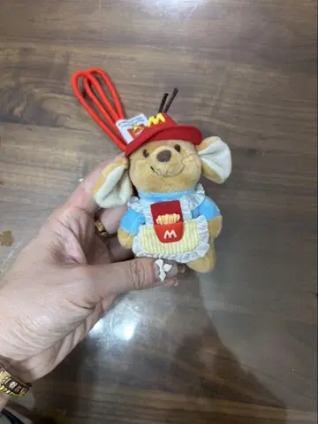 맥도날드 개 캐릭터 스트랩 약 10cm