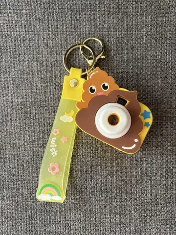카메라 모양의 아크릴 키링