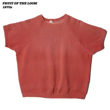 FRUIT OF THE LOOM 1970년대 스타일 스웨트셔츠