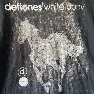 DEFTONES 데프톤즈 WHITE PONY 밴딩 티셔츠 밴 티셔츠