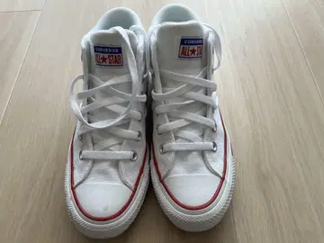 CONVERSE ALL STAR 화이트 스니커즈 24.5cm 새상품급