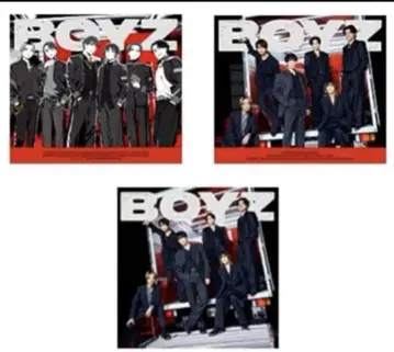 SixTONES 'BOYZ' 3형태 세트