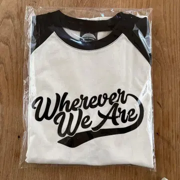 래글런 티셔츠 M "Wherever We Are"
