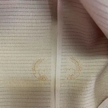 문장 기모노 여름 아이템 옷감 명주 크레이프 원단 자수 여자 한 문장