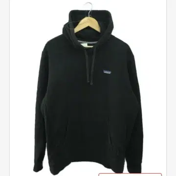 Patagonia 후드 부착 맨투맨 블랙