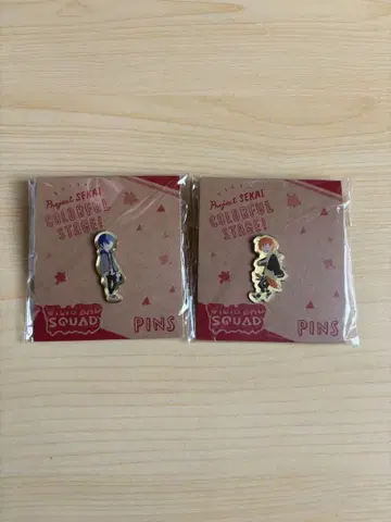 프로세카 유루 팔레트 핀 배지 아오야기 토야 동운 아키토 세트