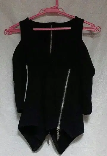 지퍼 티셔츠