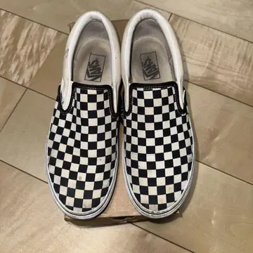 Vans Slip-On 블랙/화이트 체크