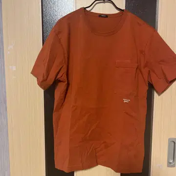 DENHAM 오렌지 티셔츠