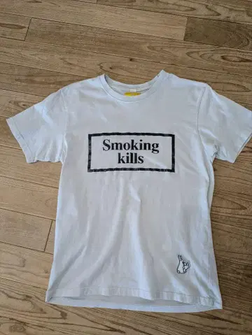 Smoking kills 티셔츠 화이트