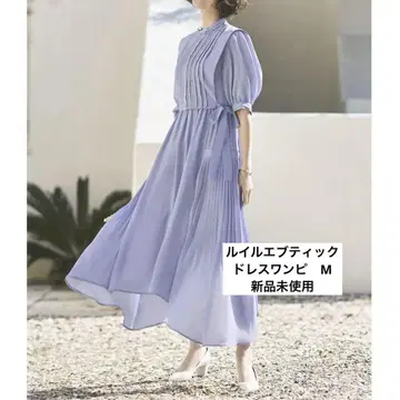 사이드 플리츠 원피스 드레스 베스트 포함 2way 택 포함 새상품