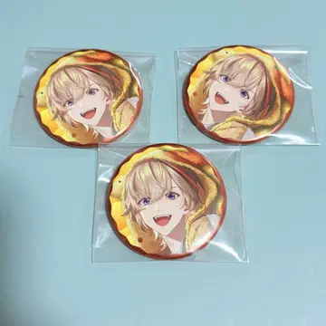 VOLTACTION Pajama Party! 카자카즈토 캔뱃지 3개 세트