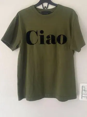 ciao 티셔츠 카키 미카레 미카레 계정