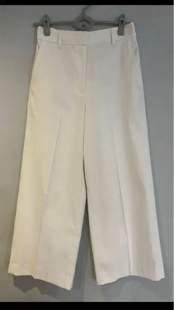 선착순 플라스테 린넨 블렌드 와이드 팬츠 화이트 M