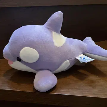 스마 씨월드 오카미 복권 봉제 인형 4등 1주년 한정판 라벤더