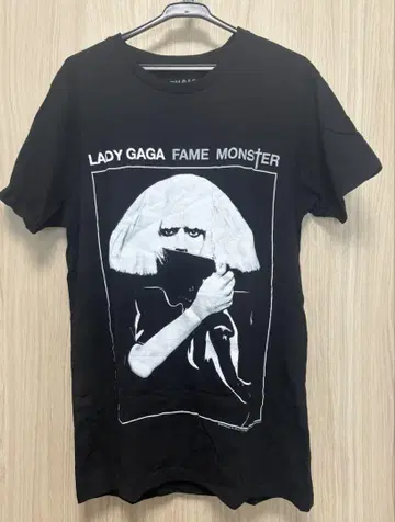 새상품급 레이디 가가 Fame 티셔츠 M 블랙