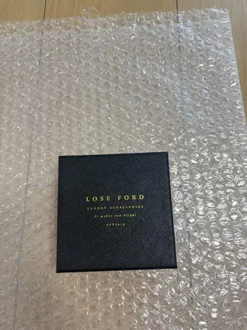 LOSE FORD 실버 체인 팔찌
