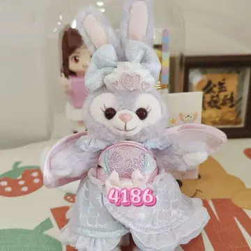 상하이 디즈니 썸머 스텔라 봉제 인형 키체인