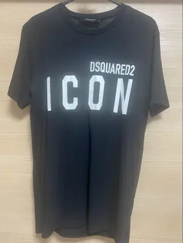 DSQUARED2 ICON 티셔츠 S 블랙