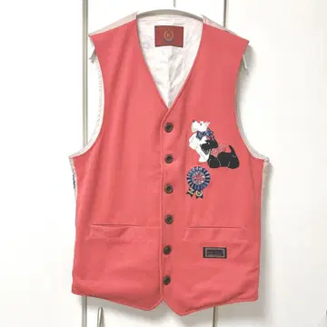 PINK HOUSE 스코티시 테리어 베스트 M