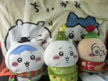 치이카와 (먼작귀) BIG 봉제 인형 크리스마스 봉제 인형 세트