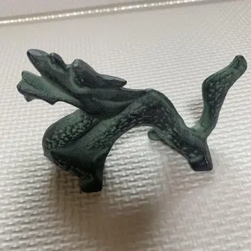 청동 용 입상 앤티크