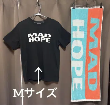 호시노 겐 MADHOPE 투어 티셔츠 M 사이즈 타월
