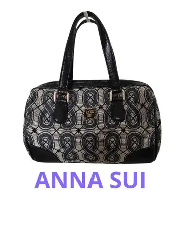 ANNA SUI 미니 보스턴 백 올 패턴