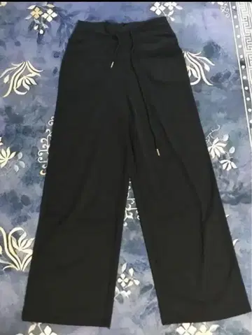 블랙 조거 팬츠 루즈핏