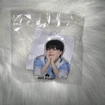 TREASURE 캡슐 토이 아크릴 클립 재혁