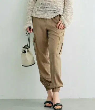 GALLARDAGALANTE 카고 팬츠 0 모카 여성용