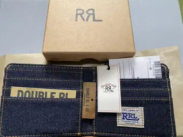 double RL 데님 원단 두겹 지갑