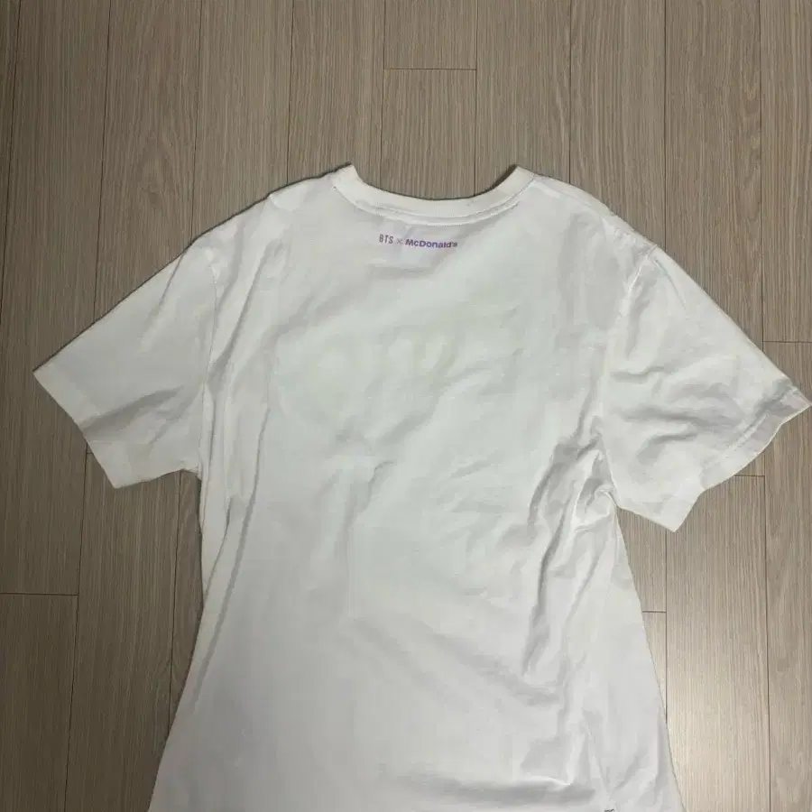 BTS BTS McDonald's Group T-shirt L White bts on Bunjang