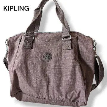 KIPLING 키플링 핸드백 숄더 2way 브라운 나일론
