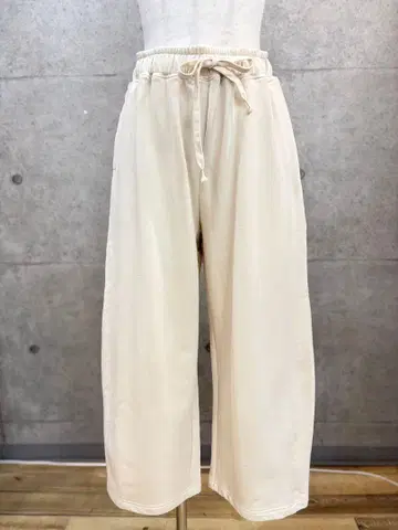 택 포함 새상품 CLOCHE 크로셰 와이드 스웨트 팬츠