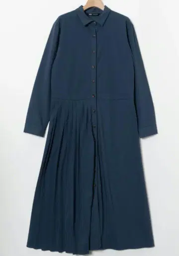 ZARA 자라 긴팔 셔츠 원피스 플리츠 원피스 M